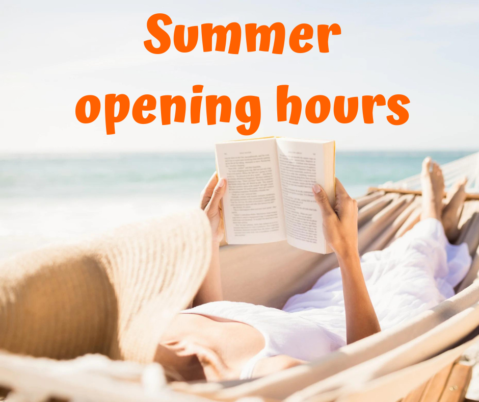 Summer opening hours